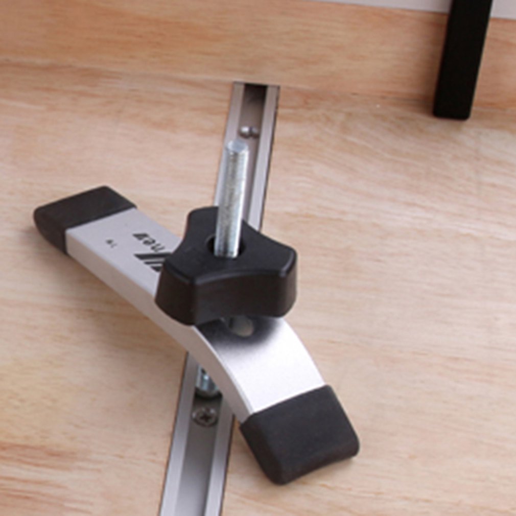 Juego de abrazadera de sujeción de Metal, placa de prensa con ranura en T, herramienta para carpintería, placa de prensa para carpintería, tornillo en T, mango deslizante, tolva en venta