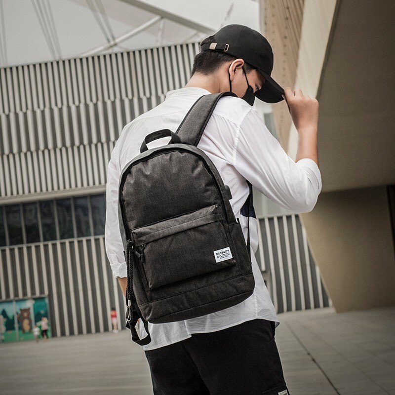 Mochila de para hombre, mochila Coreana de viaje por ordenador, mochila escolar, mochila para hombre, mochila impermeable para ordenador portátil