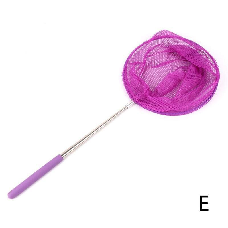 Kids Rvs Telescopische Vlinder Netto Uitschuifbare Grip Bugs Inches 34 Voor Catching Vissen Insect Lange Speelgoed Anti Sli L7G6: E