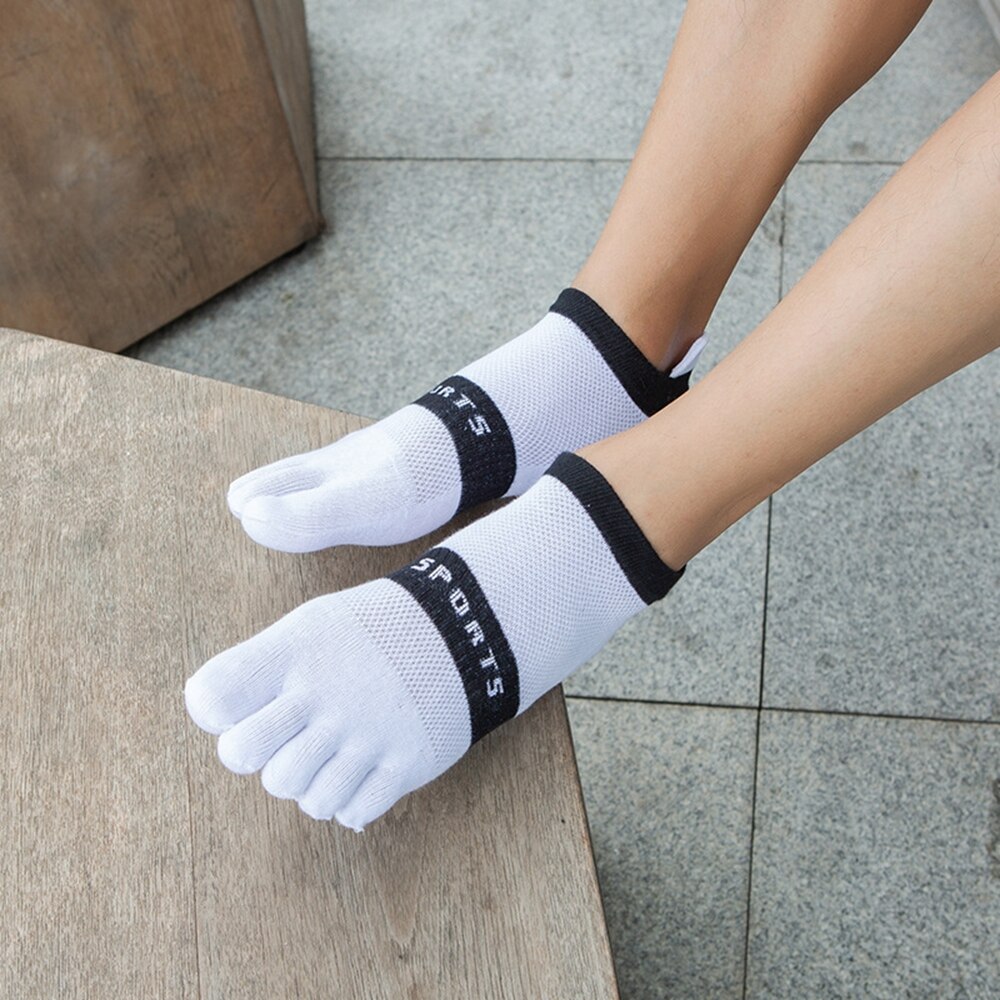 Five Finger Socks Men Pure Cotton Sports Breathable Comfortable Shaping Anti Friction Men's Five Finger Socks