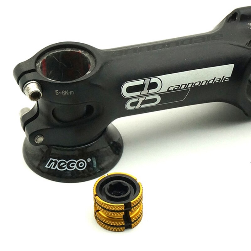 Aluminum Alloy Bike Bicycle Headset Expander Plug for 28.6mm 1 1/8 Inch Steerer Carbon Fork MTB Road Bike Headsets Plugs