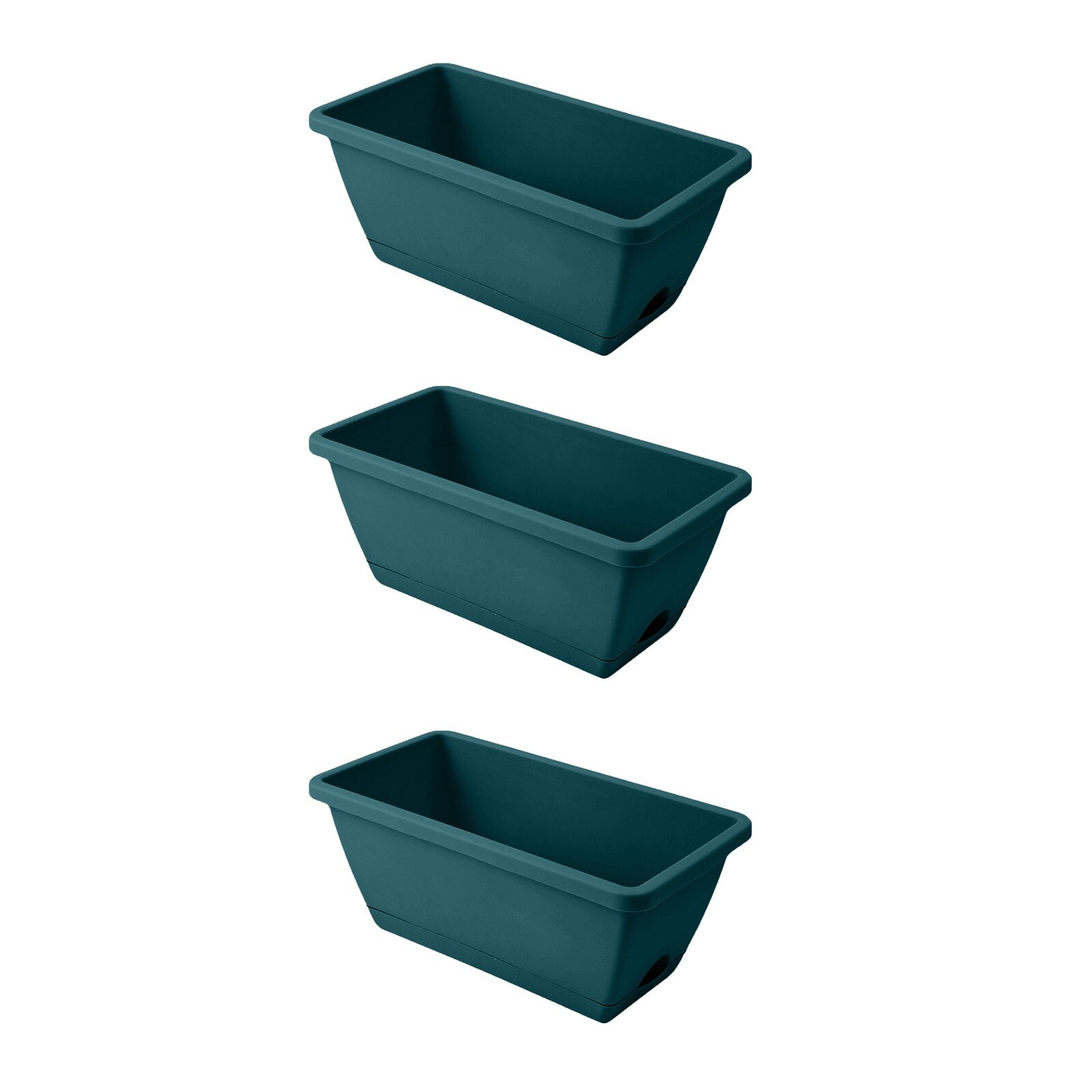25 # Lui Plastic Bloempotten Familie Balkon Planten Groenten En Bloemen Extra Grote Rechthoekige Planten Groef Plant Pot Ba: H