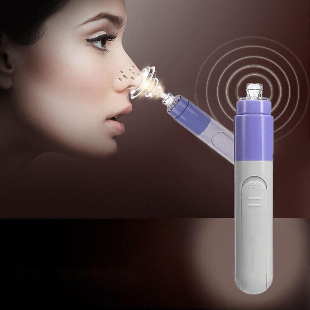 Electric Facial Pore Blackhead Cleaner Remover Vacuum Acne Microdermabrasion Facial Pore Cleanser Blackhead Suction Remover