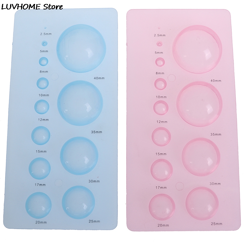 12 Sizes Semicircle DIY Paper Deluxe Quilled Creatio Quilling Creation Tool Pink Color