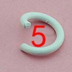 100 pcs/lot 1,2x8mm Bunte Metall DIY Schmuck Offene Einzelnen Loops Jump Ringe & Split ring für schmuck machen: white 5