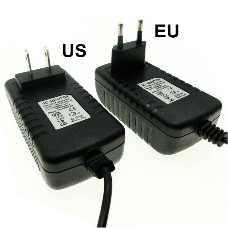 Dc12v adapter  ac100-240v verlichtingstransformatoren uitgang  dc12v 1a / 2a / 3a voeding voor ledstrip.