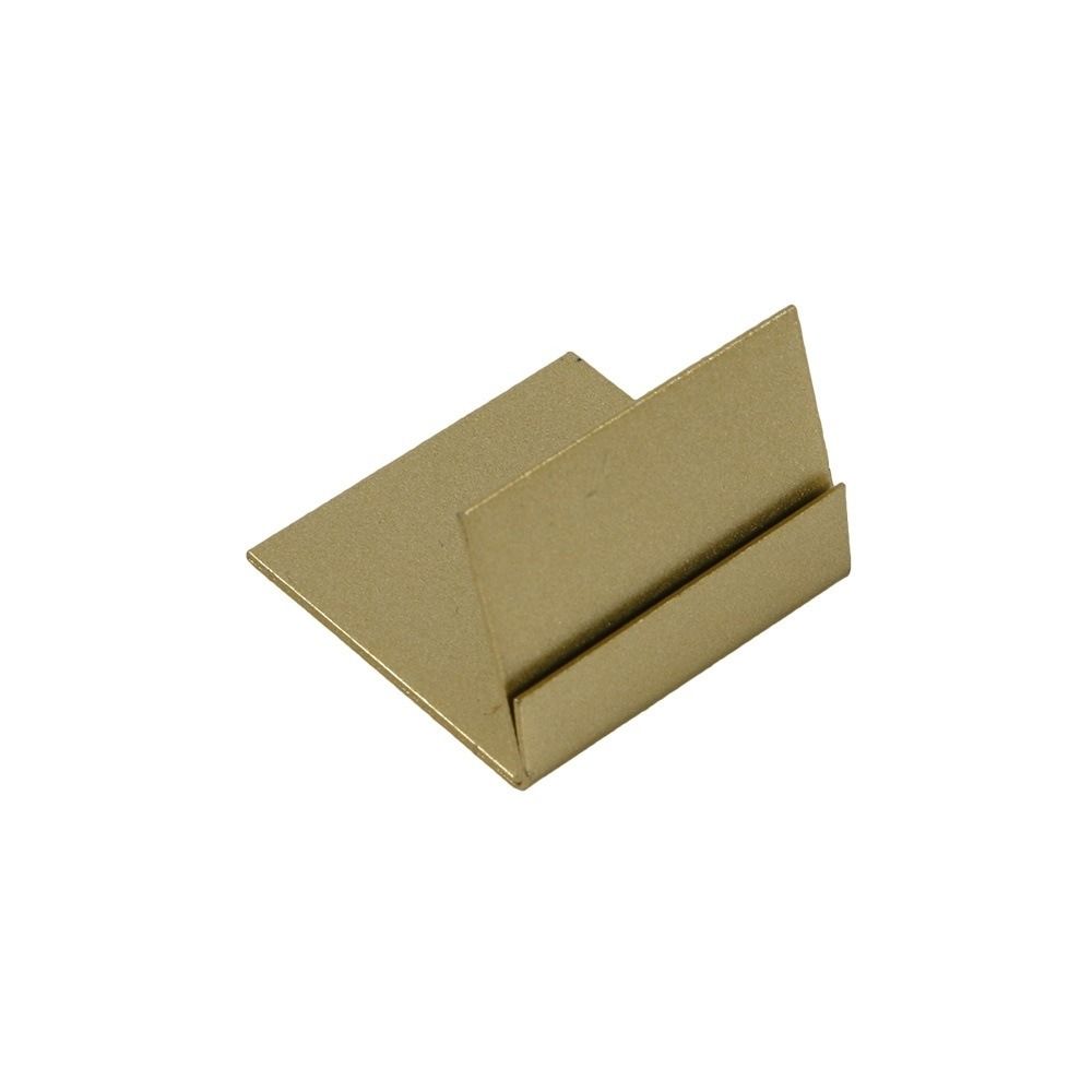 Feestartikelen metalen naamkaartjeshouder met clip, doe-het-zelf gouden plaatskaarthouder, duurzame prijskaartjes, diner feest