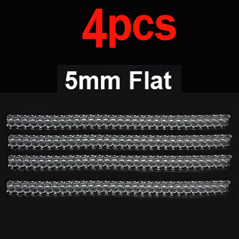 4pcs/Set Ring Size Reducer Tools Spiral Spring Based Rings Adjust Invisible Transparent Tightener Resizing Tool Jewelry Guard: GRAY