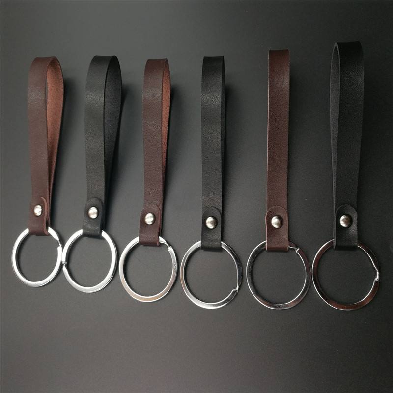 1 stücke Kurze PU Hand Handgelenk Schlüsselband Gurt Für Mp3 4 USB Blitz Antrieb Schlüssel Keychain Ich würde Abzeichen Halfter Handy, Mobiltelefon telefon Schlüsselband