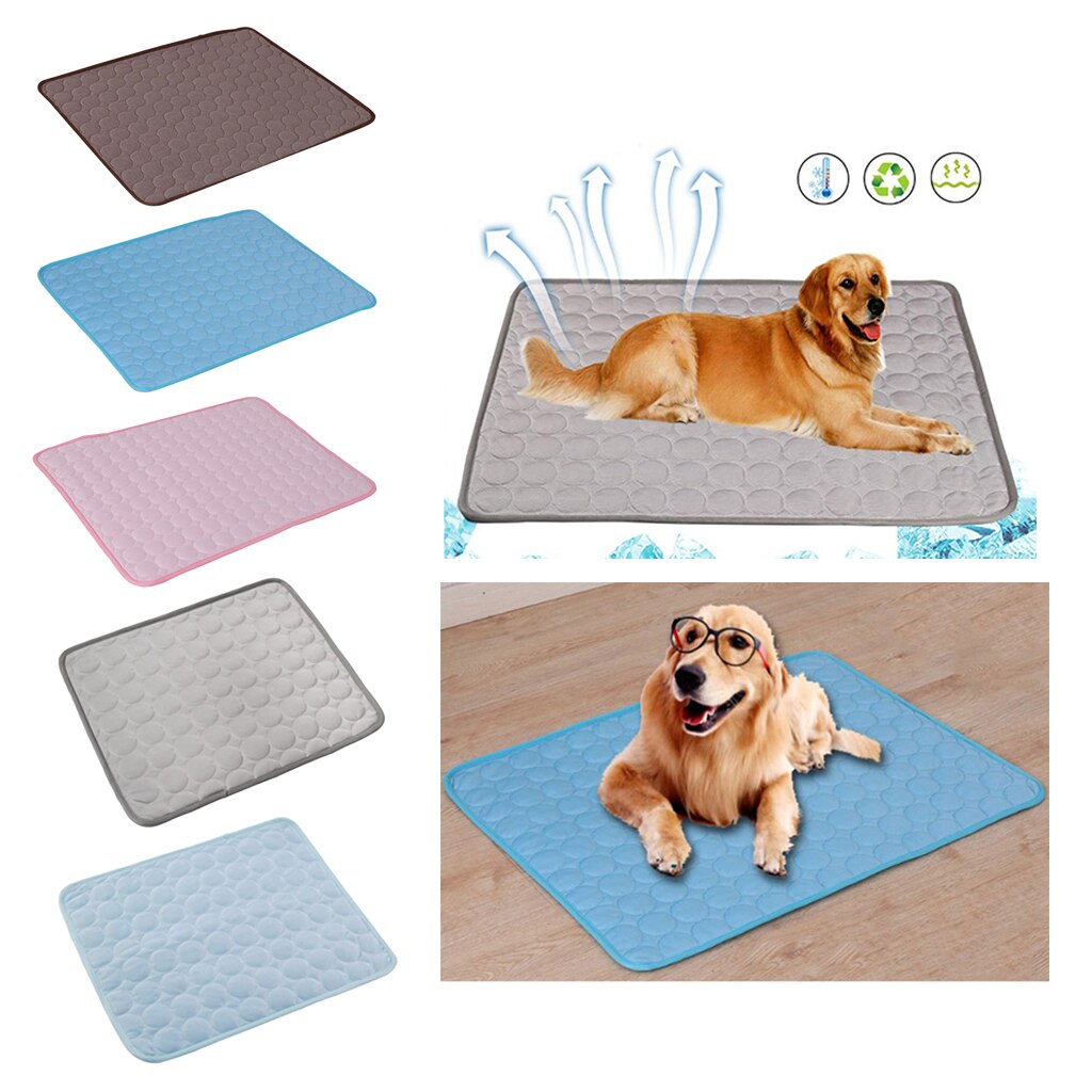 Hond Koeling Mat Ijs Pad Huisdier Groot Formaat Ijs Zijde Koele Huisdier Zomer Kat Cooling Deken Kussen Indoor Seat Puppy huisdier Mat