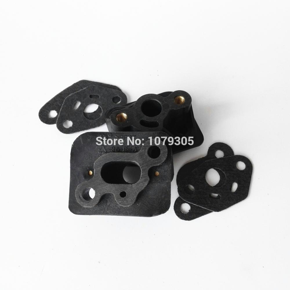 2 pièces 1E33F TU26 moteur débroussailleuse tondeuse collecteur tuyau d'admission