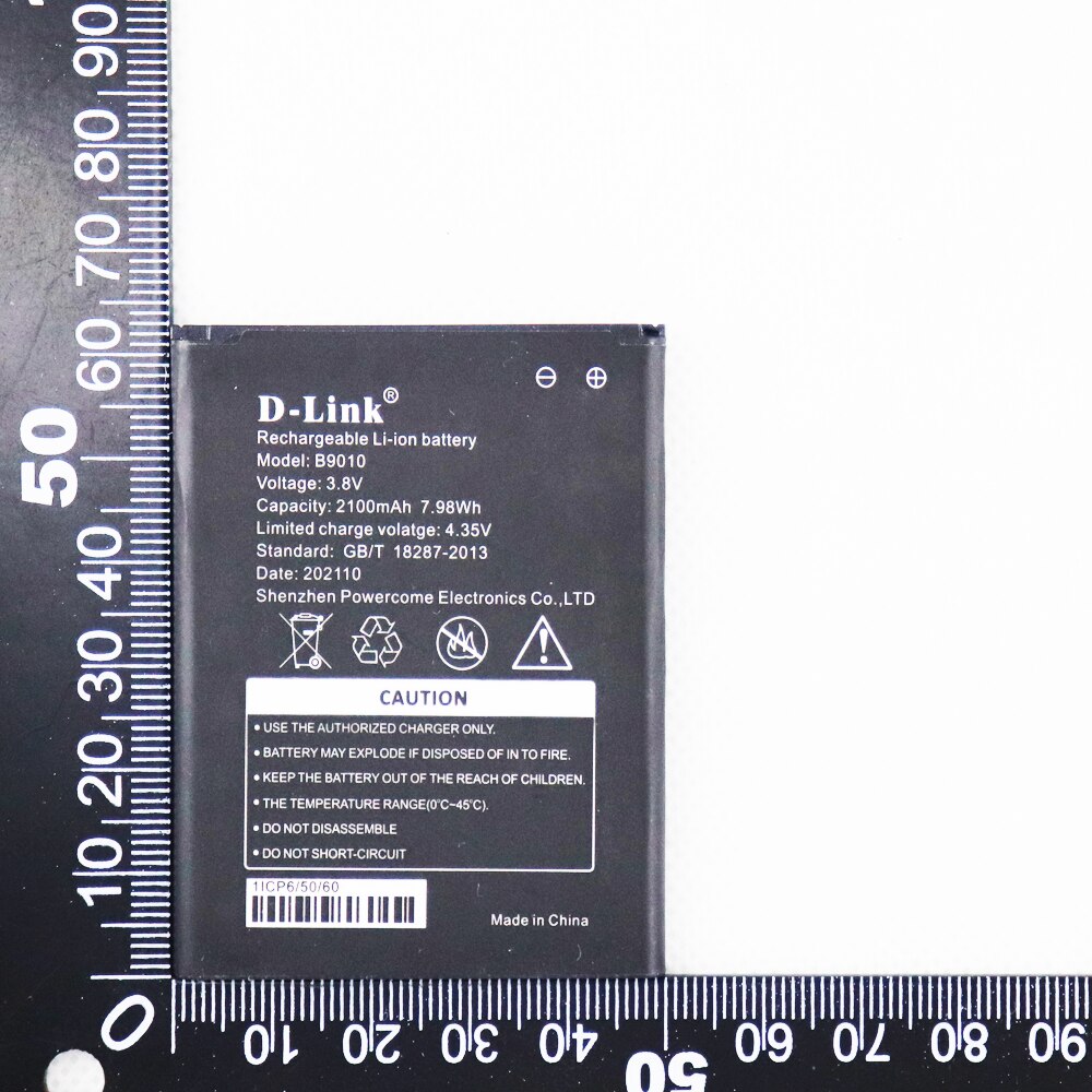 Originele 3.8V 2100Mah B9010 Voor Mtc 8723FT Mts 8723 Ft 4G Lte Wifi Router Hotspot Modem Batterij