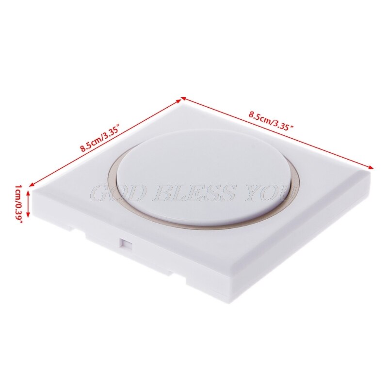 433Mhz RF Wireless Remote Control Switch 86 Wall Panel Transmitter With 1 2 3 4 Button For Home Room Hall Bedroom Ceili