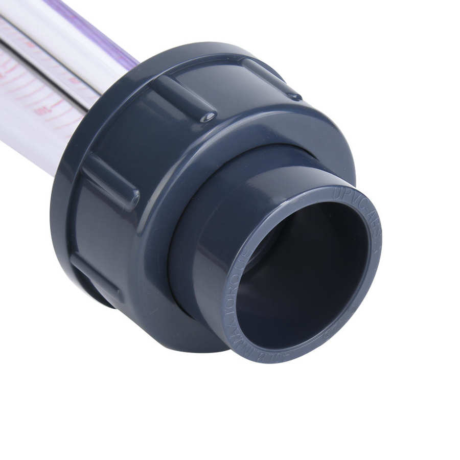 Tube Type Flowmeter LZS-25 (D) ABS Plastic Tube Type Liquid Flowmeter High Accuracy Flow Measuring Instruments 60-600L/H