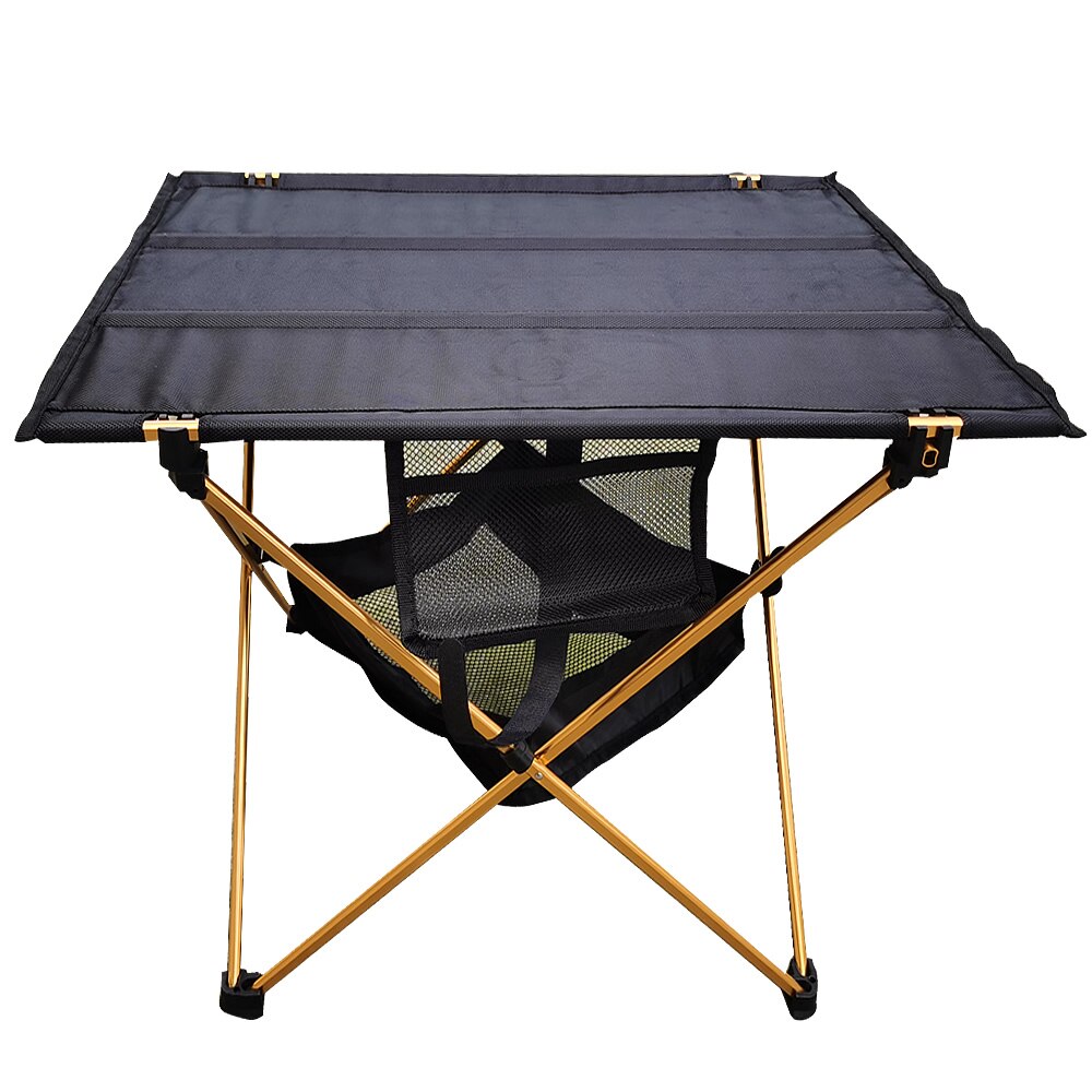 Portable Folding Camping Table Outdoor Oxford Cloth Fold Out Desk Board Picnic Small Lightweight Metal Camping Folding Table