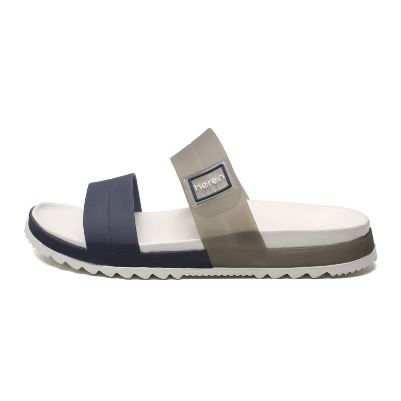 Coslony Sandalen Männer Sommer Hausschuhe gucken Zehe kippen-Flops Männlichen Ich bin Freien Nicht-Unterhose Flache Strand Rutschen Hause Atmungs hausschuhe
