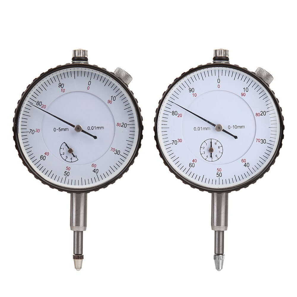 0.01mm High Sensitivity Accuracy Dial Test Indicator Round Measurement Dial Gauge Metal Dial Indicators Measuring Gauging Tools