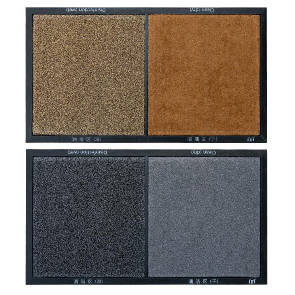 Desinfecterende Mat Ontsmetting Anti Slip Ingangsmat Desinfectie Deurmat Absorberende Doek Pack Tapijten Laarzen Borstel Restaurant