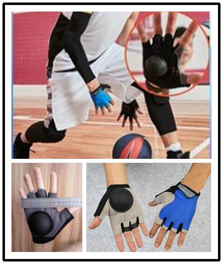 Basket Dribble guanti da Training Basket Defender competenze di base Dribbling guanti da Training Sfera di Controllo Svolta strumento