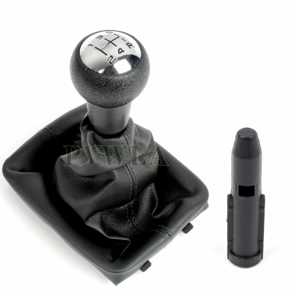 5 geschwindigkeit Schaltknauf Mit Boot Für Peugeot 406 1995 1996 1997 1998 1999 2000 2001 2002 2003 2004: shift Knob1 And Boot
