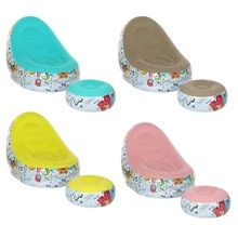 Kanapa wypełniona fasolkami dmuchana dmuchana sofa przenośne meble robić salonu sofa ogrodowa Tatami na fotel lub łóżko z pedałem pogrubienie uciekają