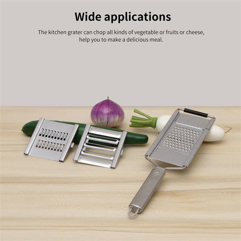 Multifunction Vegetable Slicer Stainless Steel Grater Cutter Shredder Fruit Potato Carrot Peeler Grater Kitchen Accessories Tool
