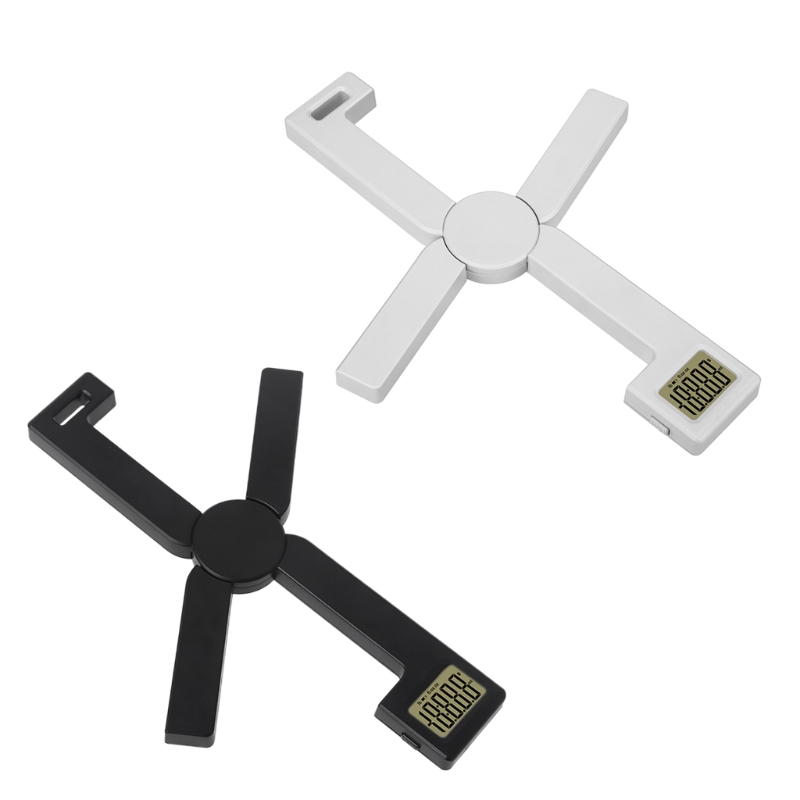 Præcis køkkenvægt yderst nøjagtig foldbar bærbar fødevarevægt lcd-skærm