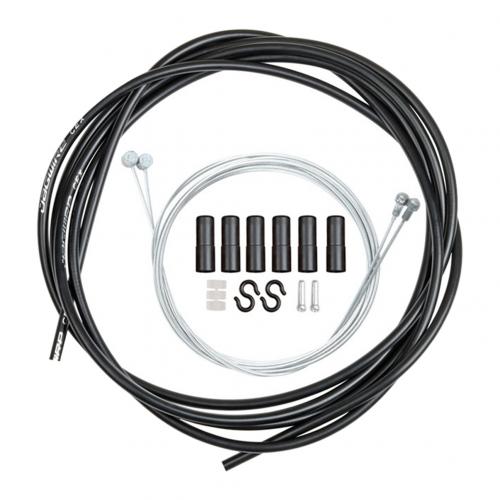 Universal MTB Mountain Bike Road Bicycle Brake Shift Cable Wire Tube Accessory: Black Shift Cable