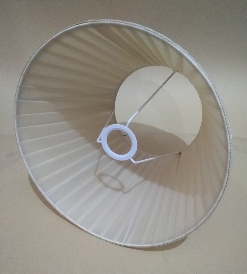 33cm E27 Art Deco Lamp shades for table lamps beige Fabric round lampshade modern style lamp cover for lamp