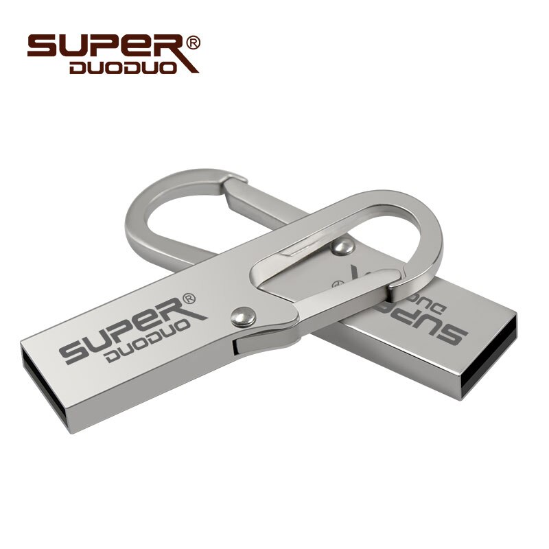 Ad alta Velocità USB veloce unità Metallo Impermeabile penna unità 16GB 32GB 64GB 128GB 256GB Pendrive impermeabile USB del Bastone 2.0 di Memoria del Bastone