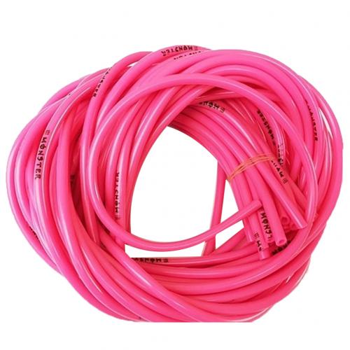 1M Universele Motorrijwiel Benzine Brandstof Rubberen Slang Gas Olie Buis: Roze