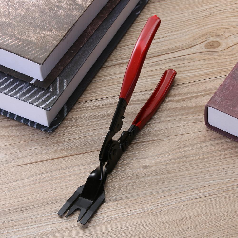 Auto Trim Clip Staal Tang Automobiles Deur Panel Bumper Voeringen Removal Tools Auto Licht Klem Automotive Repair Hand Tool