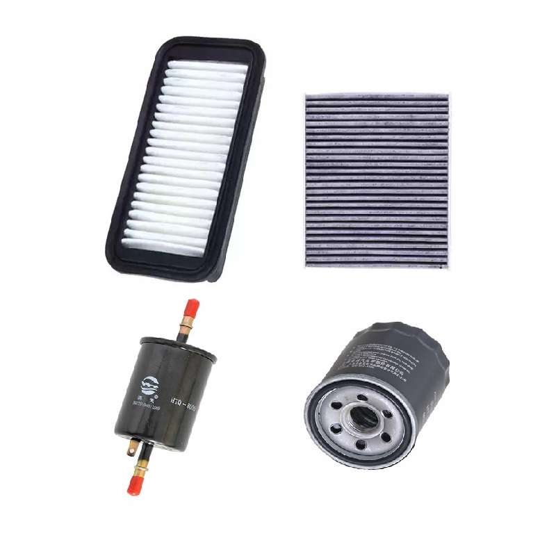 Filter service kit voor great wall hover  c30 m4 h1 oem :1109101 xs 16xb 87139-0 n 010 md135737 96335719: Geel