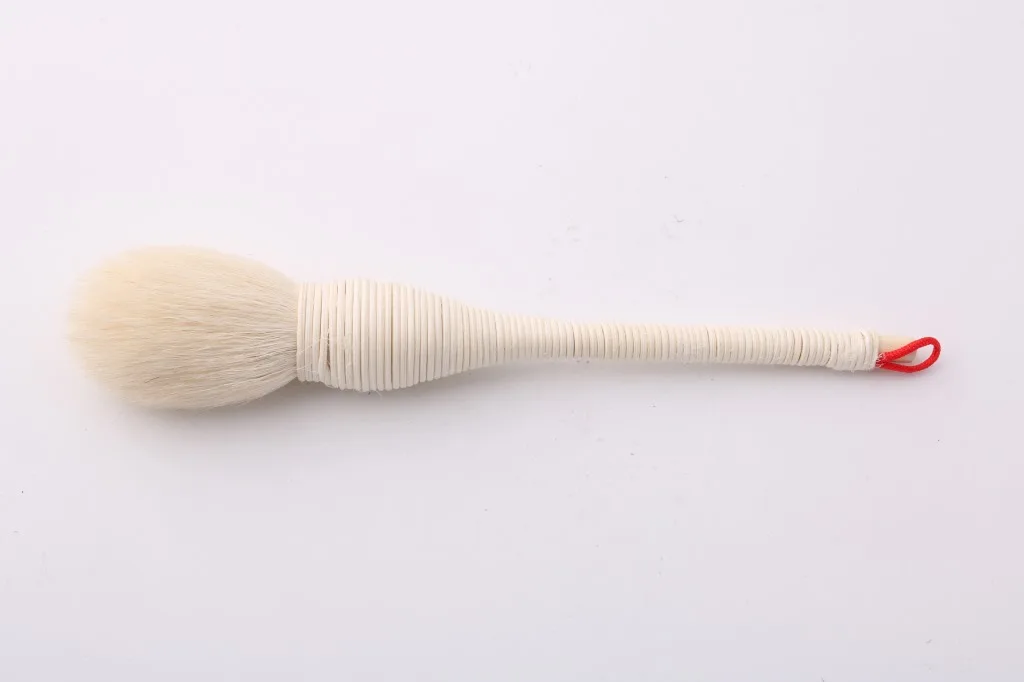 Brocha para colorete en polvo, brocha para base, corrector, contorno en polvo, brochas de maquillaje, herramienta cosmética, Pincel Maquiagem: Blanco