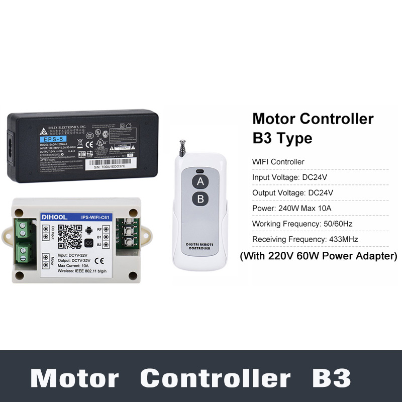 DC24V Motor- Regler Elektrische linear Antrieb Hebe Spalte Regler AC 110V 220V 60W 120W Fernbedienung