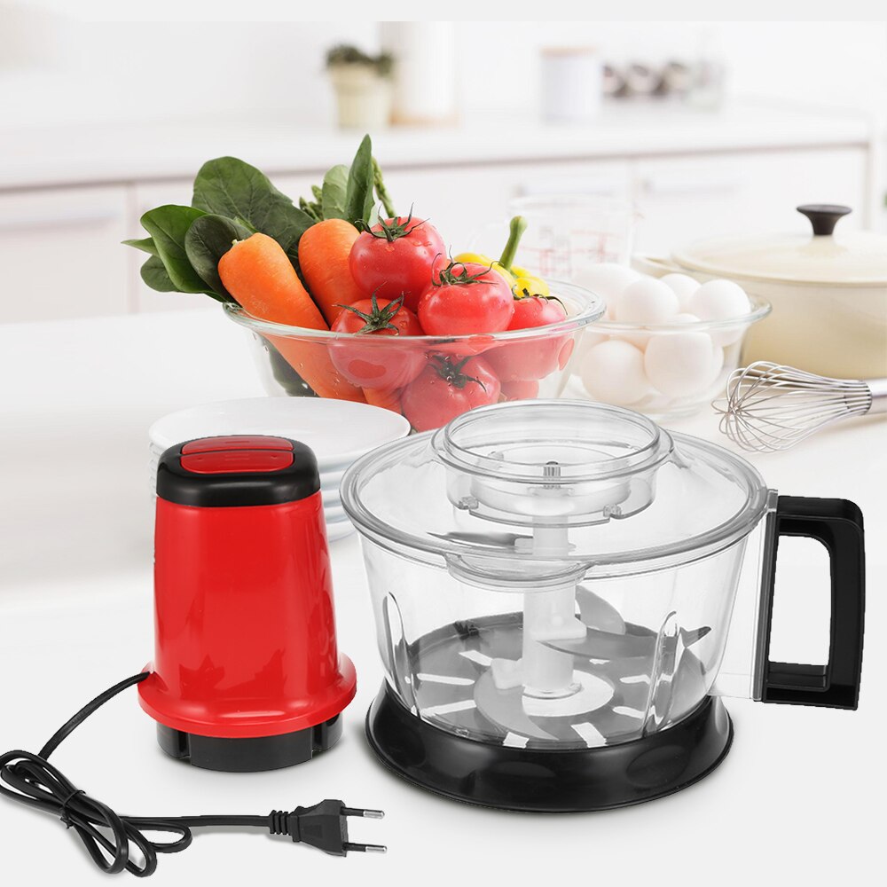 3l vleesmolen chopper elektrische automatische hakmachine roestvrij staal groente fruit vlees snijder blender keukenmachine