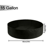Soil Grow Bag Vegetable 60*20cm Containers Felt Garden Grow Bed Hydroponic