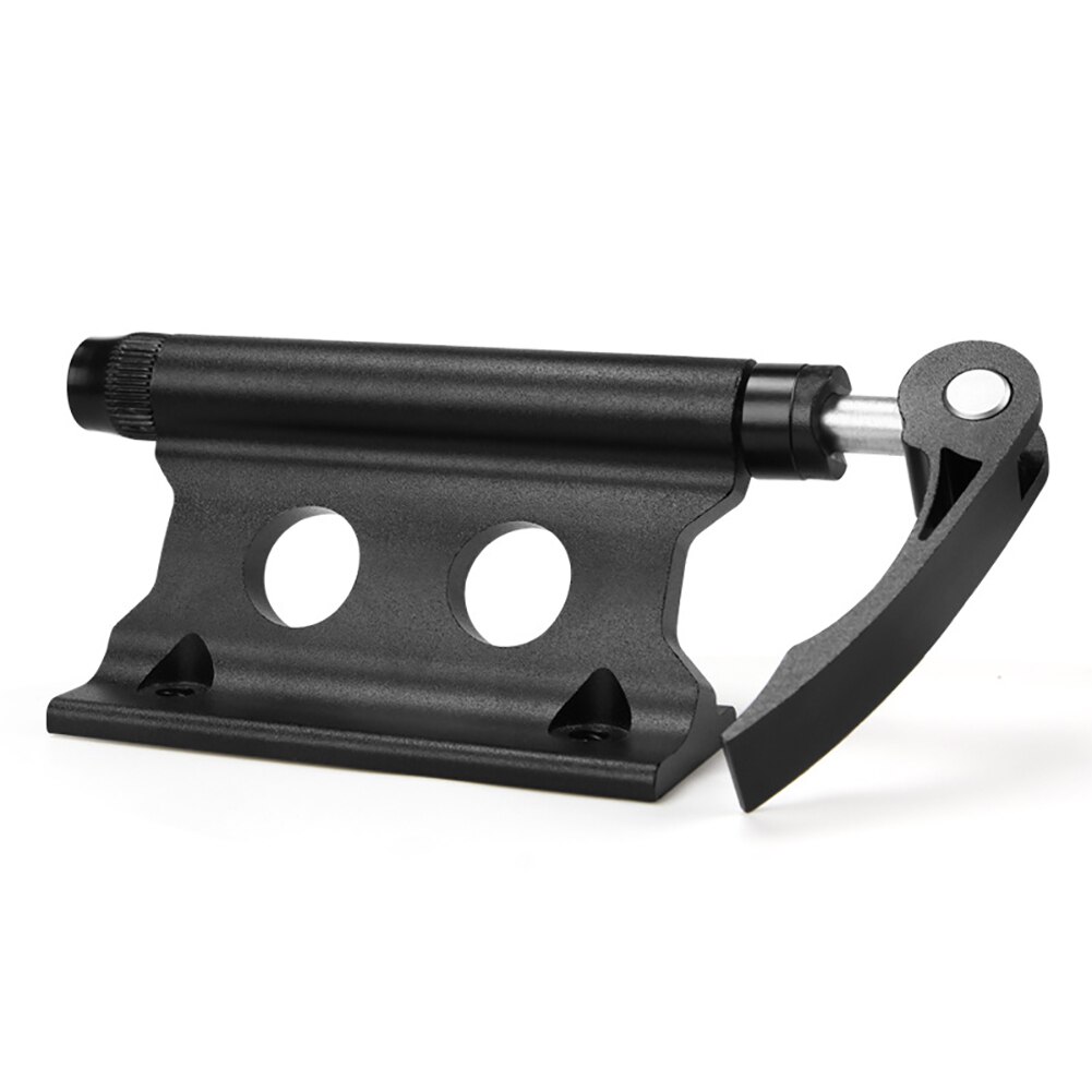 Horquilla frontal de liberación rápida para bicicleta, soporte de Clip fijo para equipaje, soporte para todoterrenos y coches, accesorios de entrenamiento para bicicleta: Black