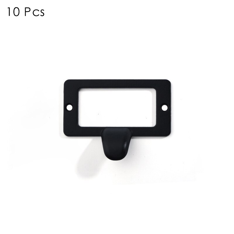 10 stk håndtak for møbelskap knotter og håndtak kjøkkenhåndtak skuffeknotter skap trekker skaphåndtak knotter: 314 svarte