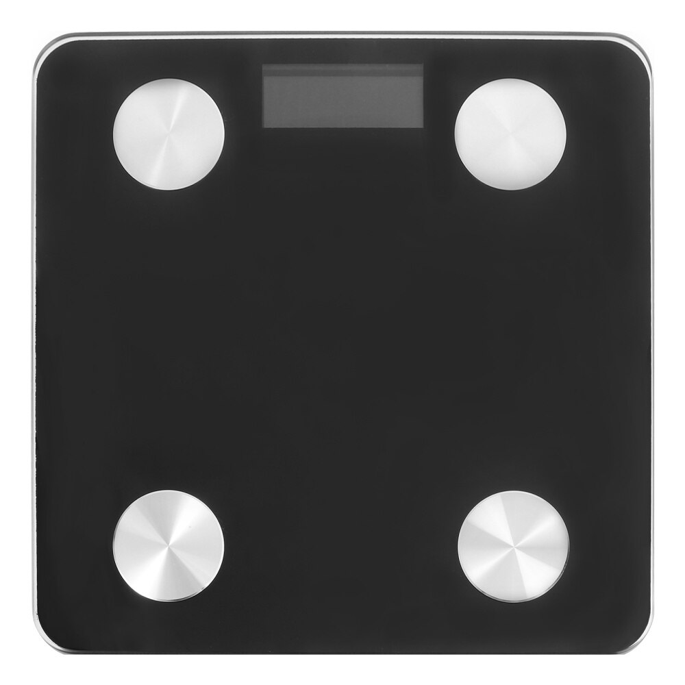 Body Fat Scale Smart Digital Bathroom Wireless Weight Scale Body Composition Analyzer without Battery (Black): Black