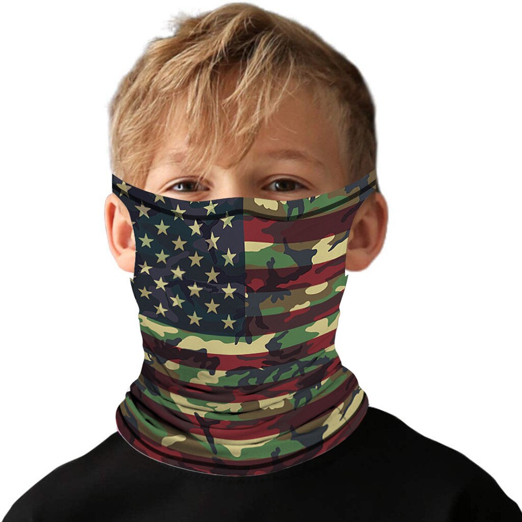 25#  hængende øre børn hoved ansigt hals gamacher tube bandana tørklæde udendørs cykeltilbehør med usynlig lomme маскиc: E