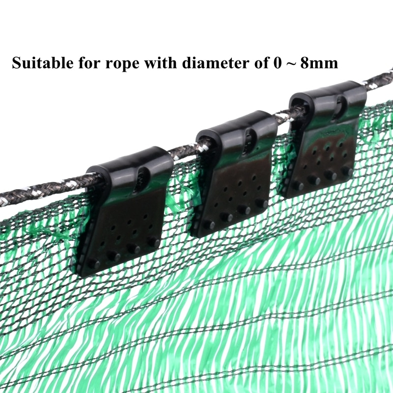 1 ~ 100Pcs Vlinder Type Zonnescherm Netto Clip Huis Hek Installatie Haak Kas Film Zonwering Netto Klem Outdoor tent Hangen