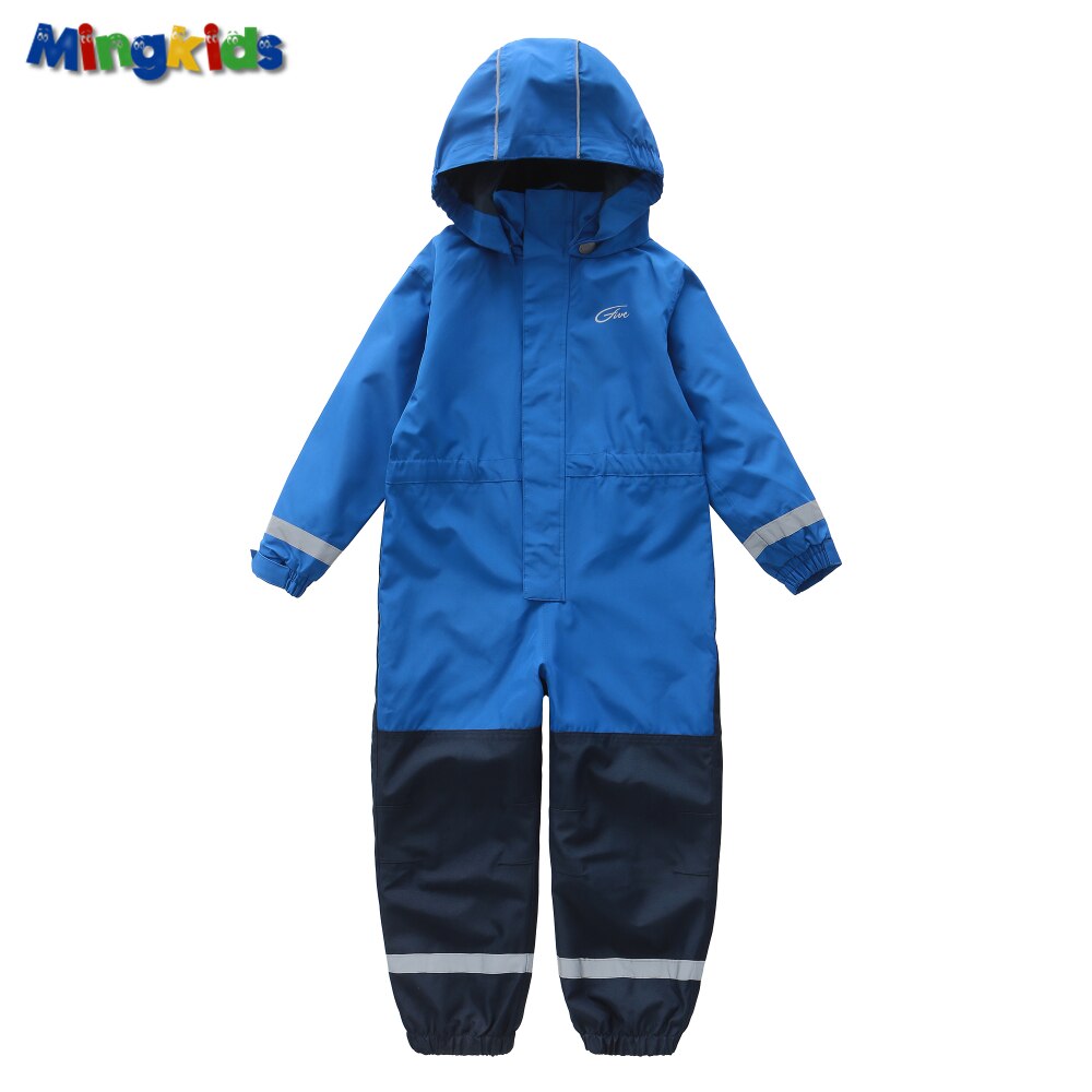 Lente Jongens 2 Regen Modderige Overall Pakken Voor 1 Prijs! Waterdichte Romper Kids Winddicht Herfst 6-8 Jaar: 1 suit / 9T