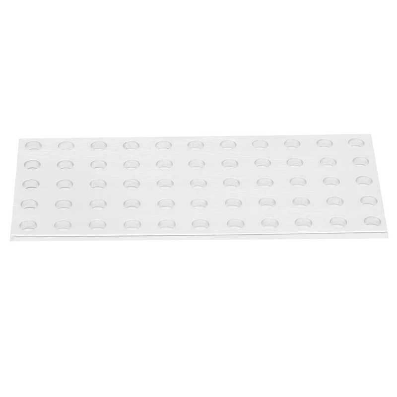 Industrial Robot Grid Plate Aluminum Grid Plate ( 5 X 11 Holes 40 X 88mm) for Decorative Panel