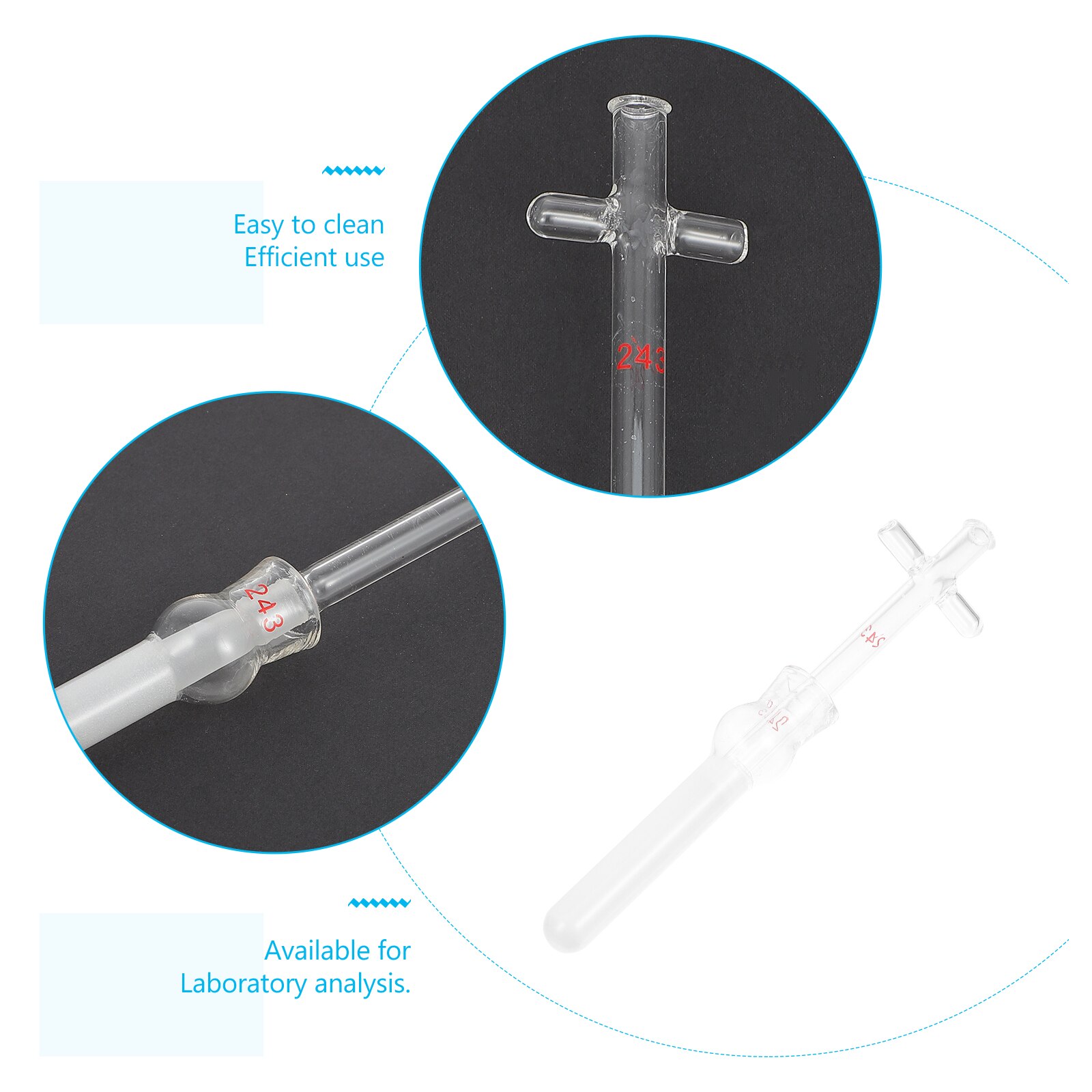 Glass Tissue Grinder with Pestle Glass Cell Tissue Grinder Homogenizer Labs Glass Tube