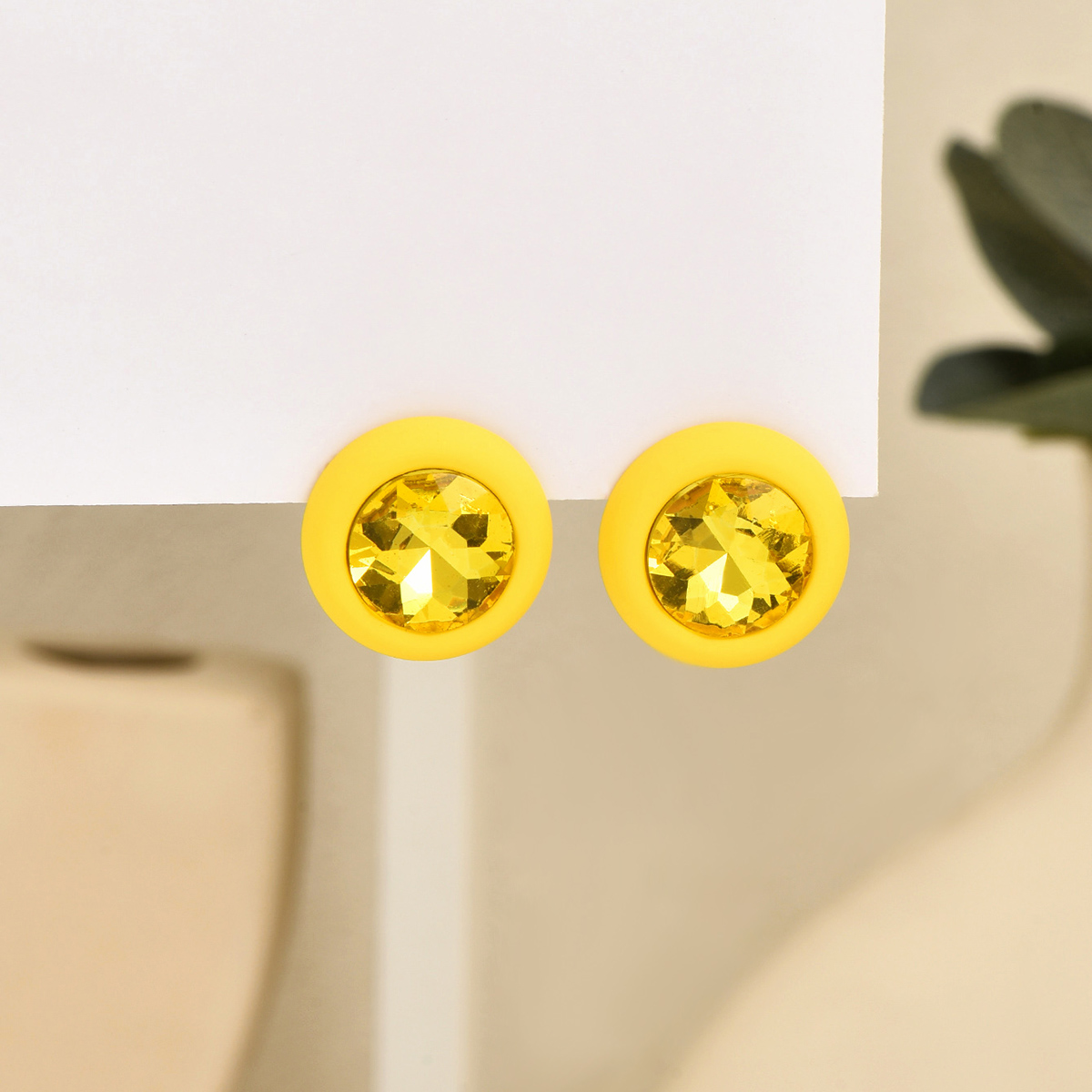 Strass oorbellen voor vrouwen vierkante oorknopjes pendientes 2023 trend geometrische kantoor feestcadeau mode-sieraden: Blue