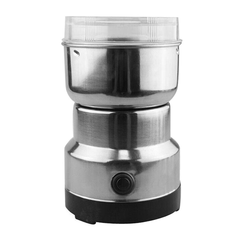 1PCS Electric Coffee Grinder Nut Herbs Grains Grinder Multi-Function Mill European Regulations Kitchen Tools EU Plug: 01