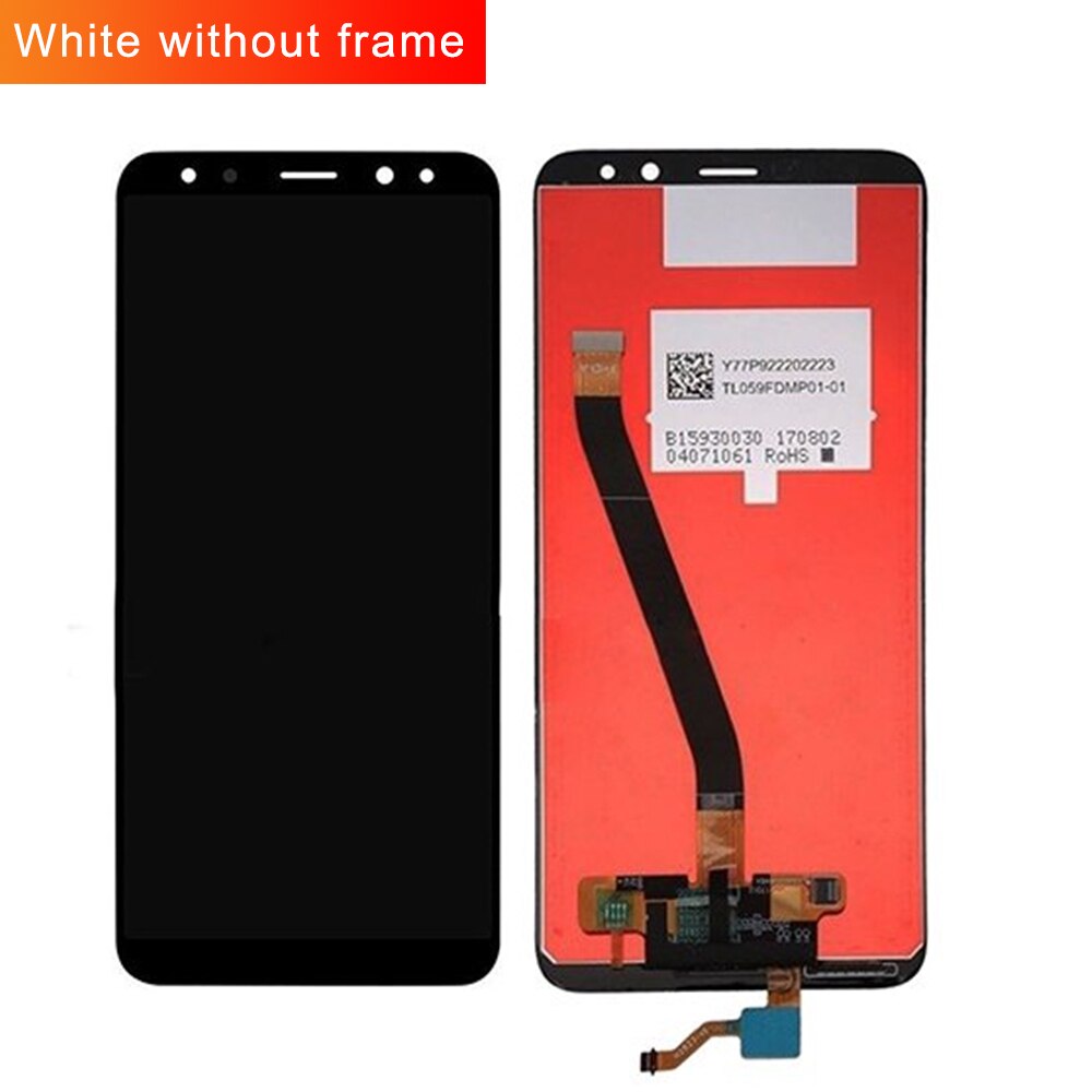 Huawei mate 10 lite lcd-näytön kosketusnäyttötesti hyvä digitoijan kokoonpanon vaihtopaneeli huawei mate 10 litelle
