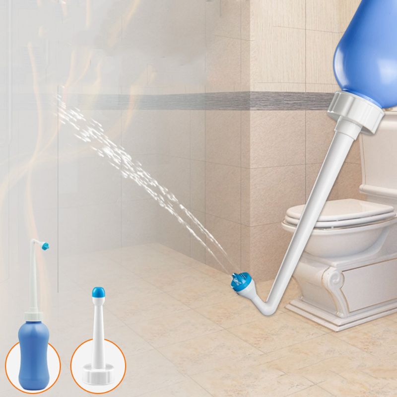 Zooma Draagbare bidet handheld met waterpomp en accu, reisbidet watersproeier, draagbare batterij aangedreven voor reizen, buiten en babyverzorging, patiëntenverzorging (bidet douche