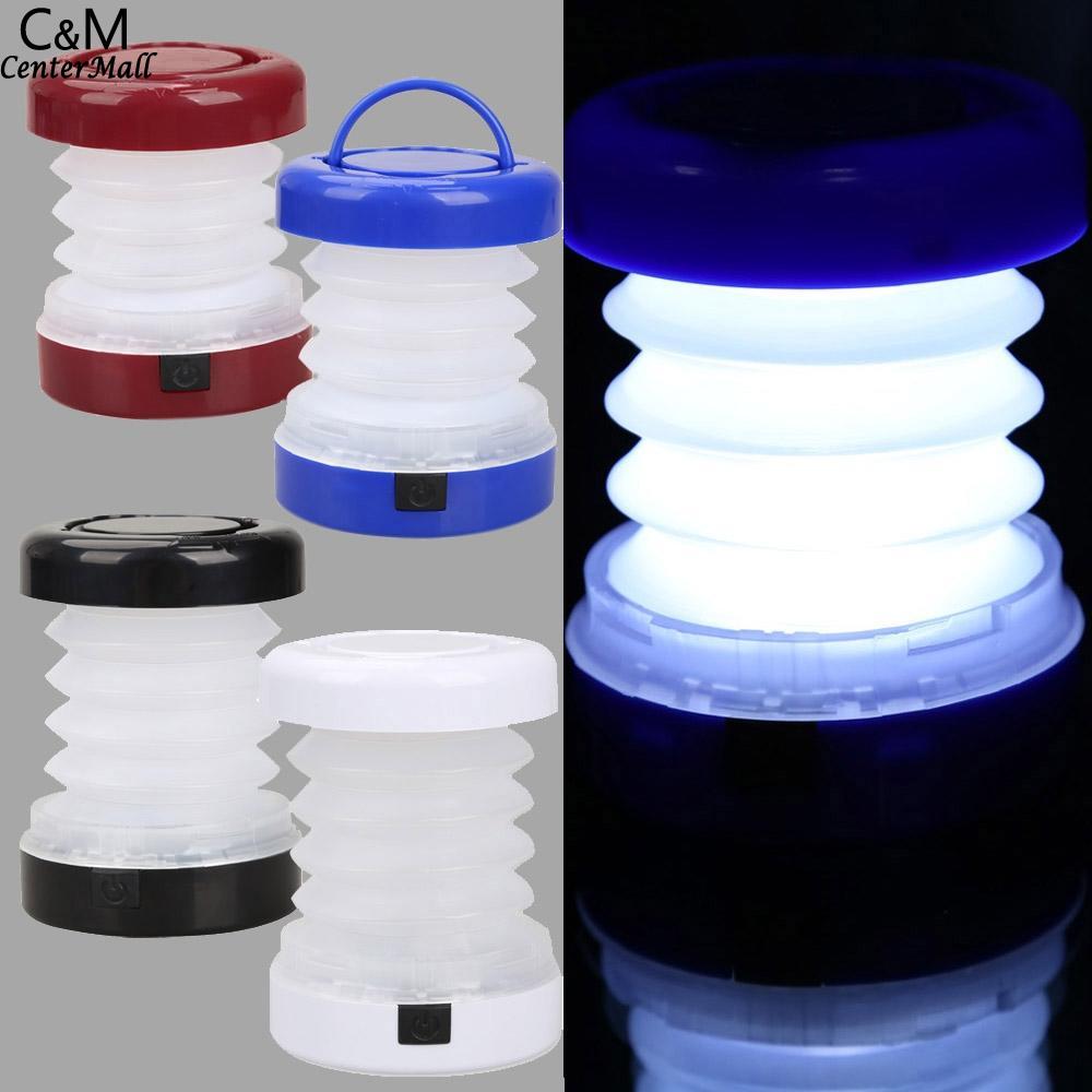 lamp Portable Lanterns Camping Light Mini Scalable 5-LED Lamp Tent camping Light Lantern Portable Waterproof